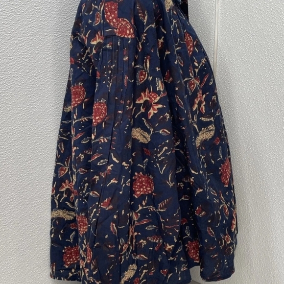 APIECE APART Kira Blousy floral-print organic cotton blouse Size Large - Picture 6 of 10